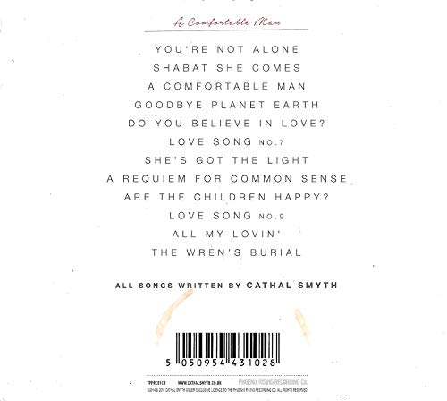 Cathal J. Smyth - A Comfortable Man - CD image 4