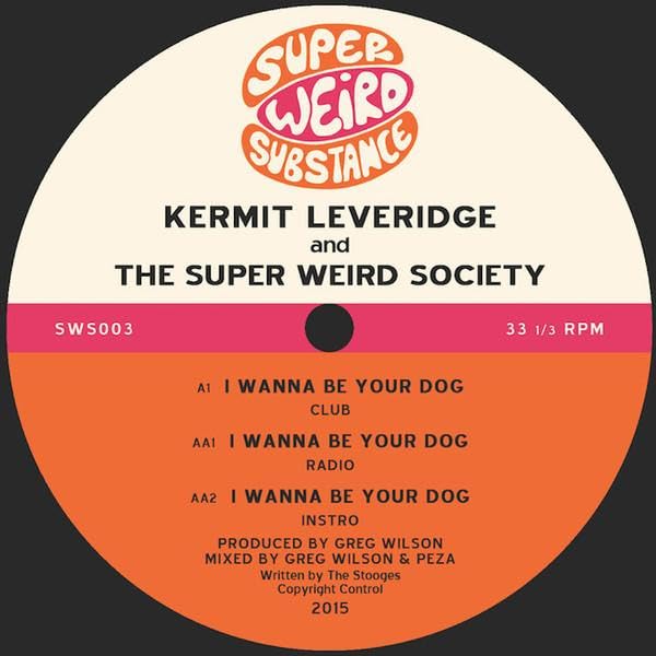KERMIT LEVERIDGE & T - I WANNA BE YOUR DOG - Vinyl Record 12" MAXI SIN image 3