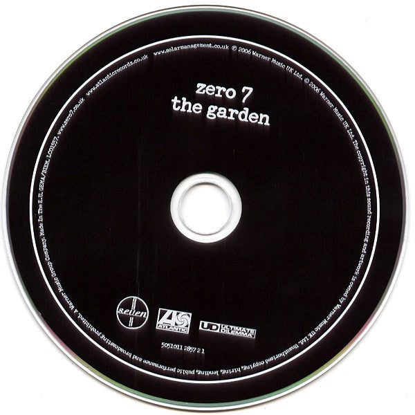 Zero 7 - Garden - Used CD image 10