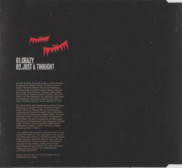 Gnarls Barkley - Crazy - Used CD image 10