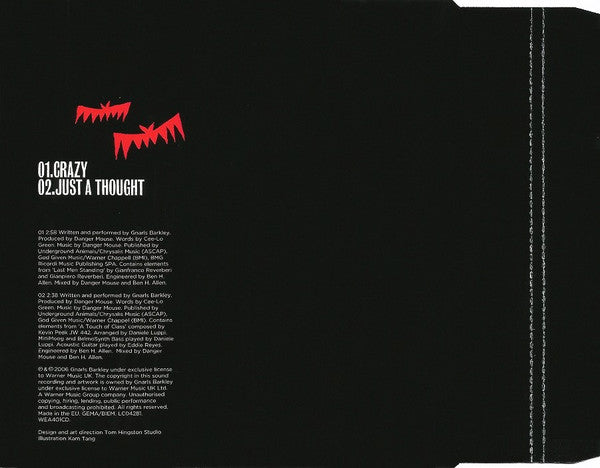Gnarls Barkley - Crazy - Used CD image 4