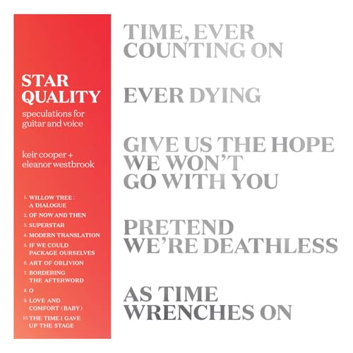 Keir Cooper & Eleano - Star Quality - Speculations for Guitar and Voice image 1