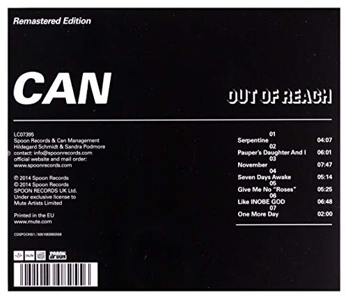 Can - Out Of Reach - CD image 2