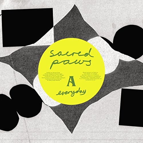 SACRED PAWS - EVERYDAY - Vinyl Record 7" RECORD image 1