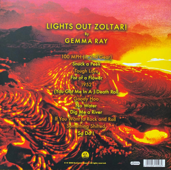 GEMMA RAY - LIGHTS OUT ZOLTAR! - Vinyl Record 12" RECORD image 2