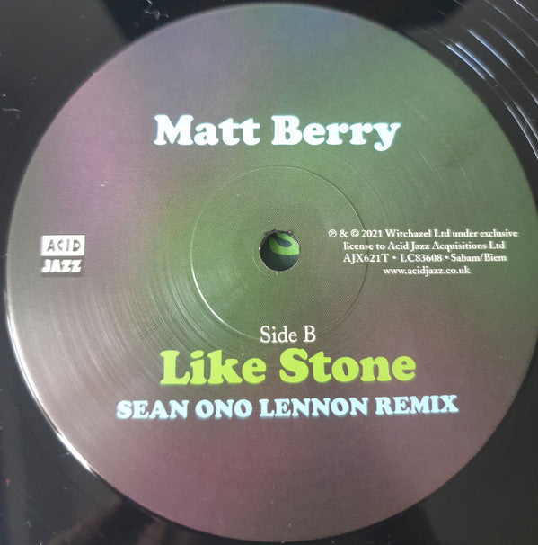 BERRY - SUMMER SUN / LIKE STONE (SEAN ONO LENNON REMIXES) - Vinyl Reco image 4