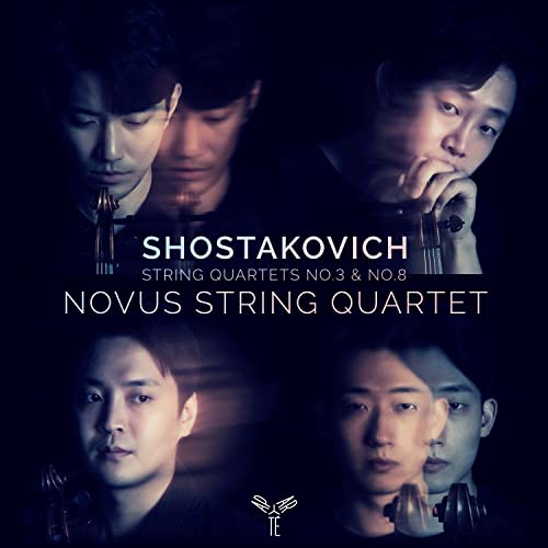 NOVUS QUARTET - SHOSTAKOVICH: STRING QUARTETS NO. 3 & 8 - CD image 1