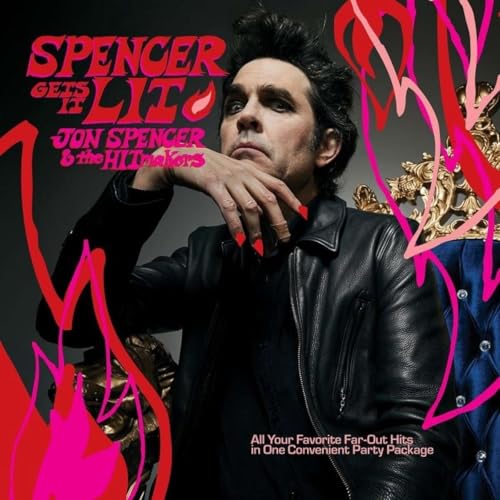JON SPENCER & THE H - SPENCER GETS IT LIT - Vinyl Record 12" RECORD image 1