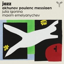 JULIA IGONINA - JAZZ (AKHUNOV, POULENC, MESSIAEN) - CD ALBUM image 1