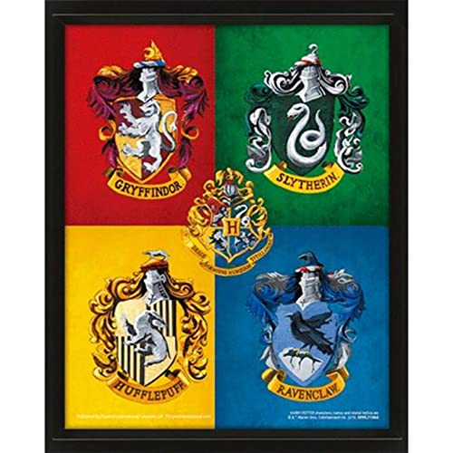 Harry Potter - Framed 3D Picture Crests - Pictures image 1