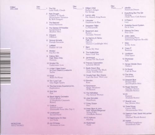 Various - Chilled 1991-2008 - Used CD image 2