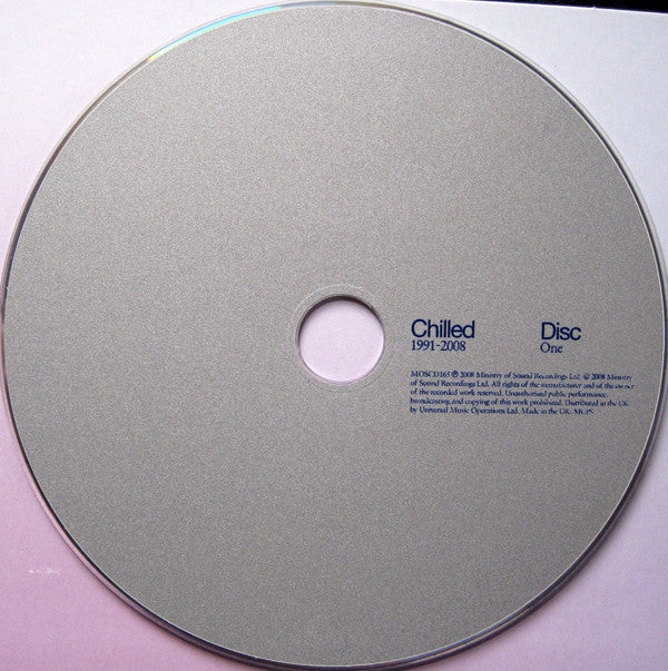 Various - Chilled 1991-2008 - Used CD image 4