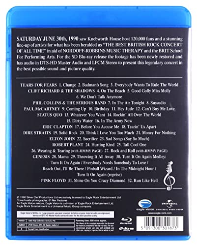 Various - Live At Knebworth (The Best British Rock Concert Of All Time image 2