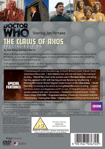 Doctor Who: The Claws of Axos - DVD image 3