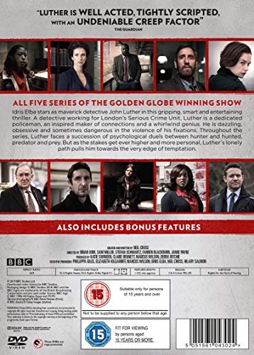 Luther: Series 1-5 - DVD image 3