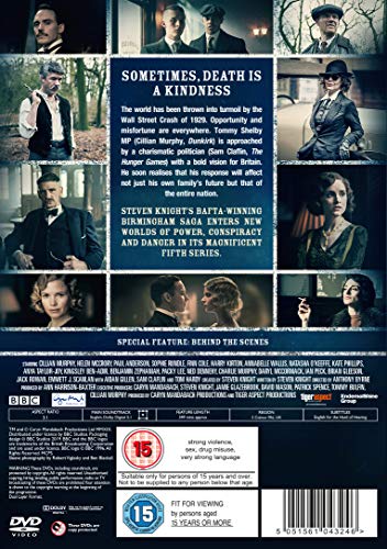 Peaky Blinders: Series 5 - DVD image 4