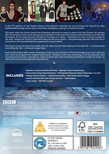 Doctor Who - The Abominable Snowmen - DVD image 2