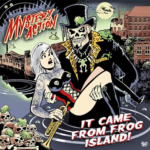 MYSTERY ACTION - IT CAME FROM FROG ISLAND [GREEN VINYL] - Vinyl Record image 1