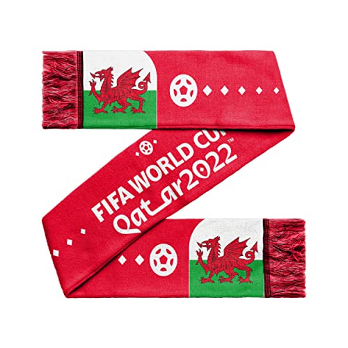 FIFA World Cup Qatar - Wales Scarf - Clothing -  - Approx 132cm x 19cm image 3