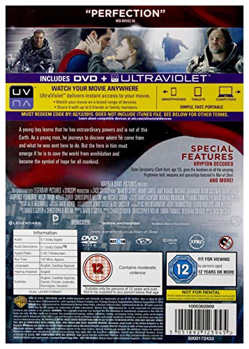 Man of Steel - DVD image 2