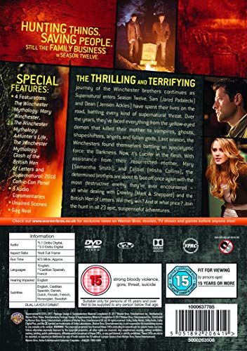 Supernatural: The Complete Twelfth Season - DVD image 2