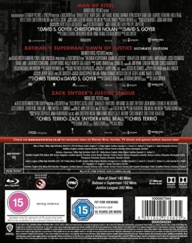 Zack Snyders Justice League Trilogy - Blu-ray image 3
