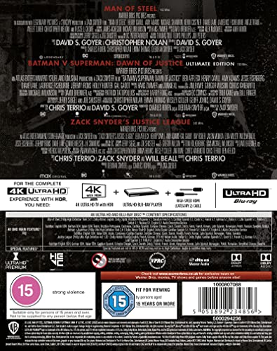Zack Snyders Justice League Trilogy - Blu-ray 4K image 3