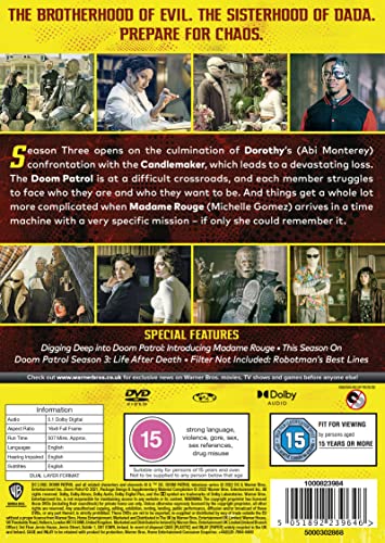 Doom Patrol: Season 3 - DVD image 3