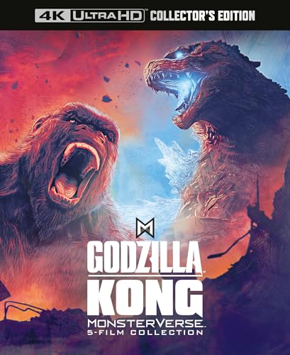 Godzilla X Kong Monsterverse 5-Film Collection - Blu-ray 4K