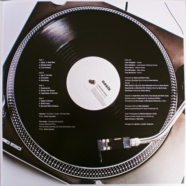 Oasis - Definitely Maybe - Vinyl Record image 3