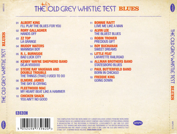 Various - Old Grey Whistle Test Blues - Used CD image 3