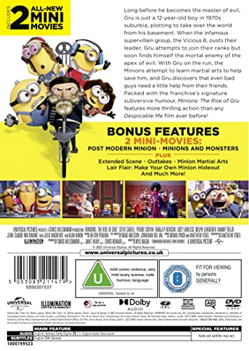 Minions: The Rise of Gru - DVD image 3