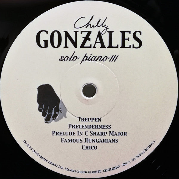 Gonzales - Solo Piano III - Vinyl Record image 3