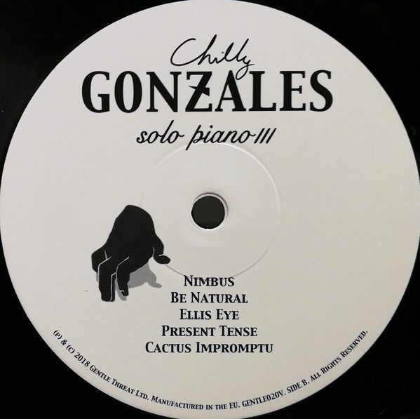 Gonzales - Solo Piano III - Vinyl Record image 4