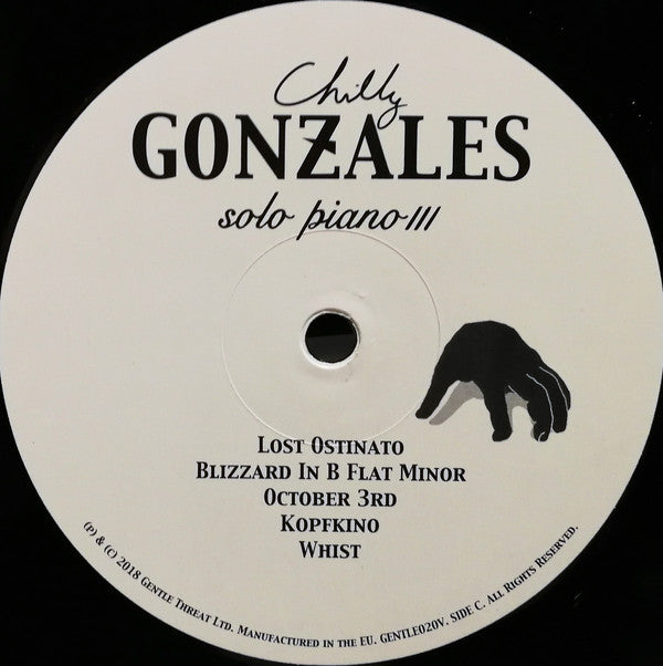 Gonzales - Solo Piano III - Vinyl Record image 5