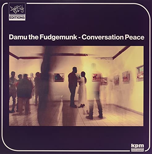 DAMU THE FUDGEMUNK - CONVERSATION PEACE  (POWDER BLUE) - Vinyl Record image 1