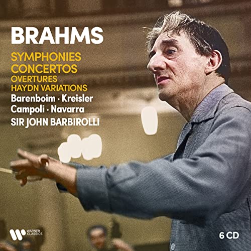 Sir John Barbirolli - Brahms: Symphonies, Concertos, - CD image 1