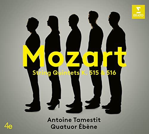 QUATUOR EBENE & ANTO - Mozart: String Quintets K. 515 - CD image 1
