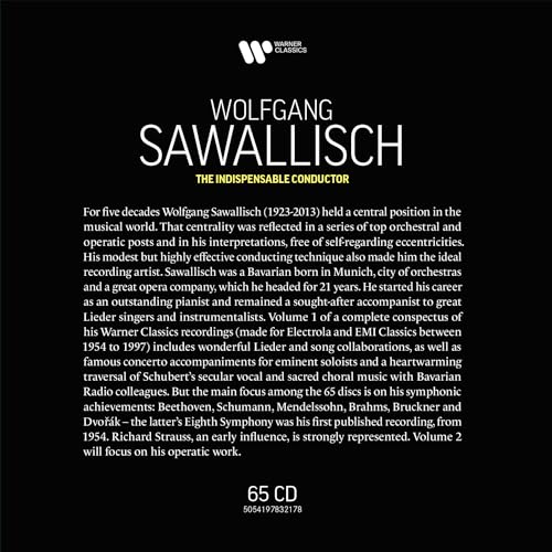 WOLFGANG SAWALLISCH - WARNER CLASSICS EDITION - CD image 3