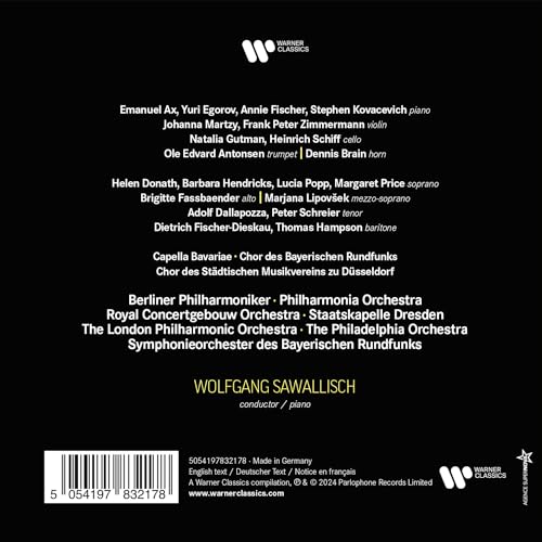 WOLFGANG SAWALLISCH - WARNER CLASSICS EDITION - CD image 4