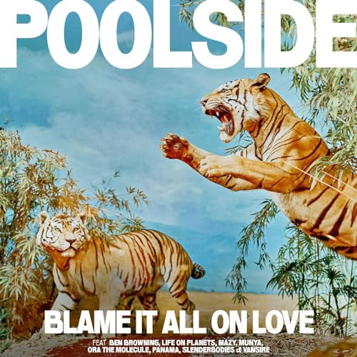 POOLSIDE - BLAME IT ALL ON LOVE - Vinyl Record 12" RECORD image 1