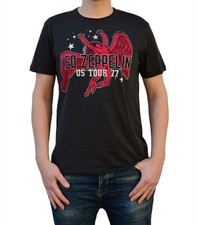 LED ZEPPELIN - - Us Tour 77 ( - tshirt - T Shirt - Size XL image 1