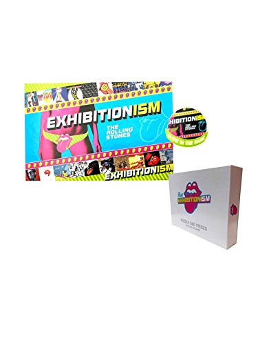 Rolling Stones - 500 Piece Puzzle: Exhibitionism Glow In The Dark - Co image 1