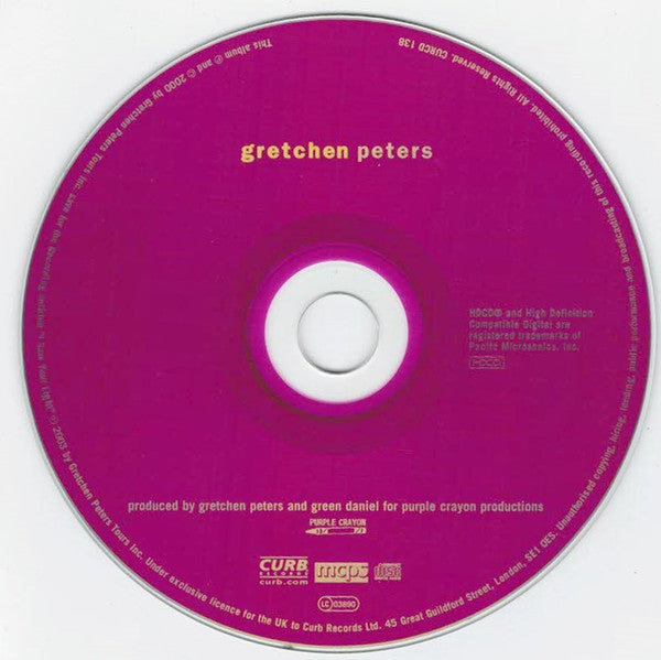 Gretchen Peters - Used CD image 3