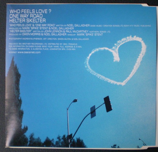 Oasis - Who Feels Love ? - Used CD image 3