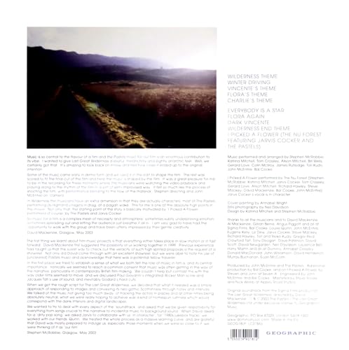 Pastels *Rel Date 2nd Dec* - The Last Great WildernessLP - Vinyl Recor image 2