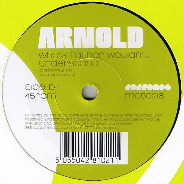 Arnold - Oh My - Used Vinyl Record 7" image 2