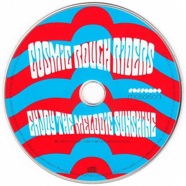 Cosmic Rough Riders - Enjoy The Melodic Sunshine - Used CD image 3