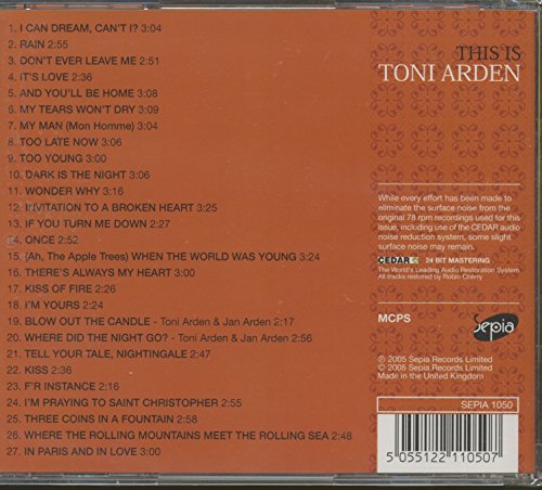 Toni Arden - This Is - CD image 2