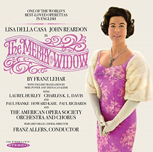 LISA DELLA CASA  JOH - MERRY WIDOW (IN ENGLISH) - CD image 1